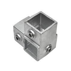 Doos Hoekstuk doorlopende staander - vierkant - 40 mm (20 stuks)